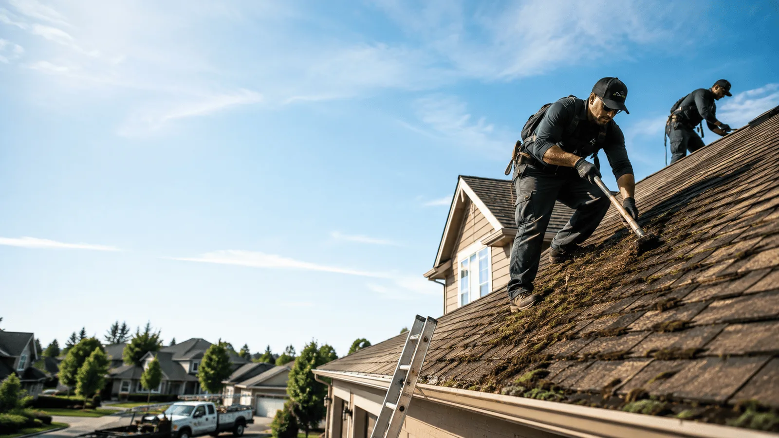 Roof Moss Removal in North Street, MI near me